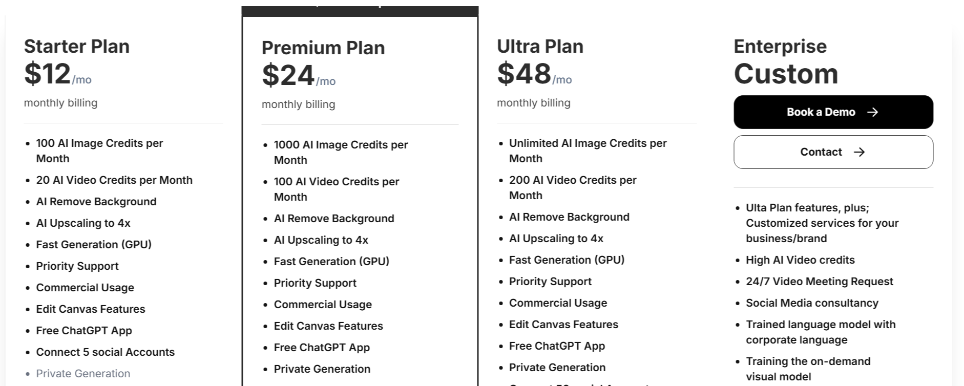 Stockimg AI Pricing